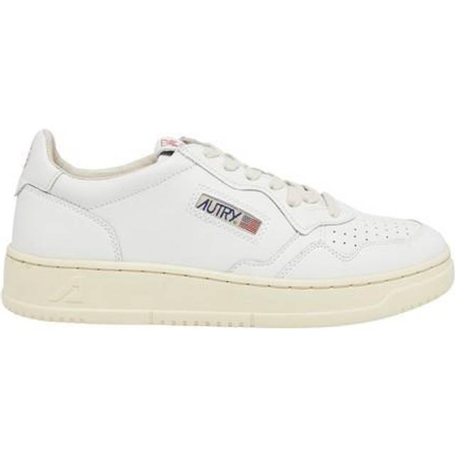 Autry, Sneakers, female, White, 7 UK, Medalist Low Trainers In Leather