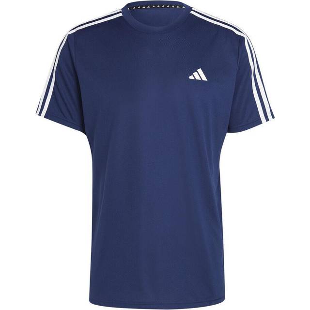 adidas Sportswear 3 Stripes Training T Shirt Navy