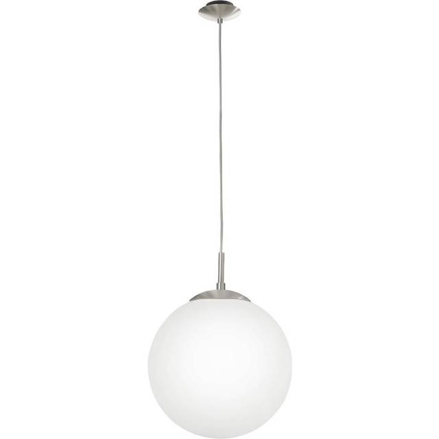 Carnahan 1 - Light Globe Pendant - Satin Nickel (30cm)