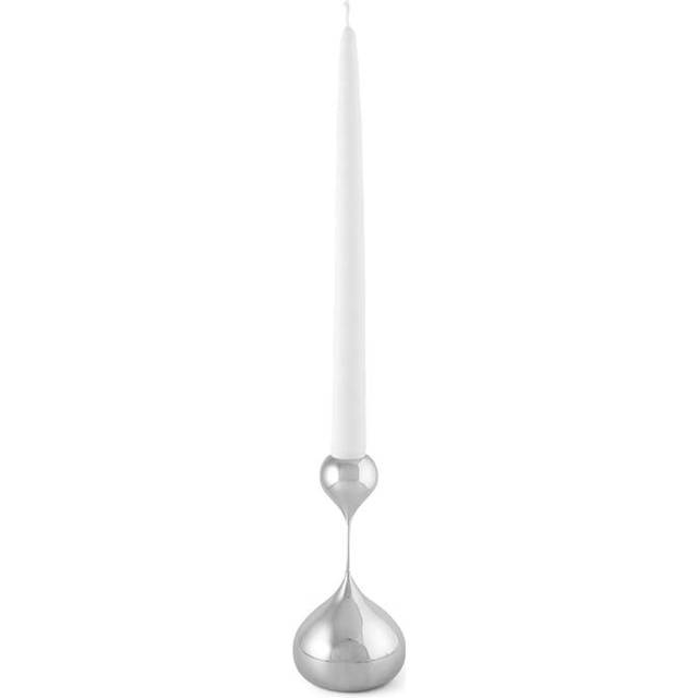 KLONG Tender ljusstake liten Nickel