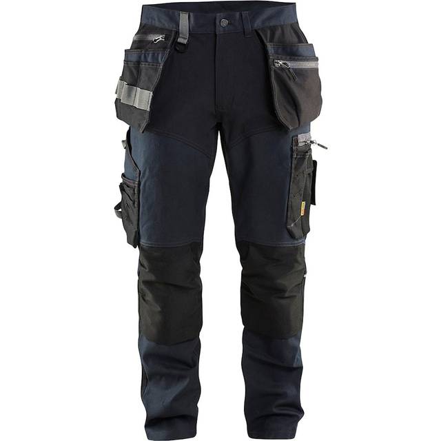 Blåkläder 159913439899C52 Arbetsbyxa med stretch, mörkgrå/svart Mörkgrå/Svart
