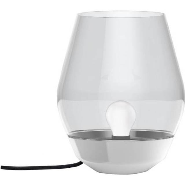 New Works - Bowl Table Lamp Stainless Steel/Smoked