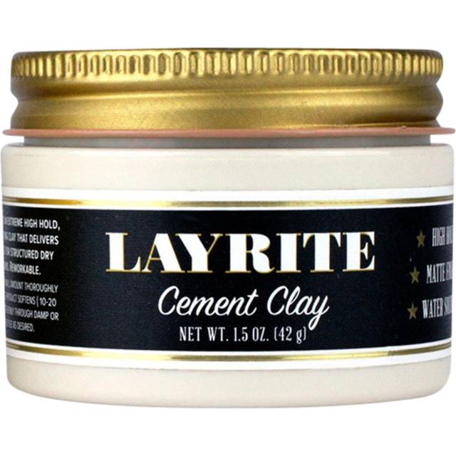 Cement Clay 42g | High Hold | Water Soluble | Matte finish