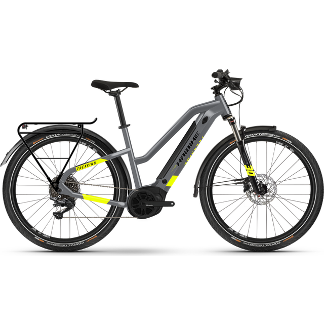 Haibike  Trekking 6 herre (27.5", YSTS i630Wh, Grey/Yellow)