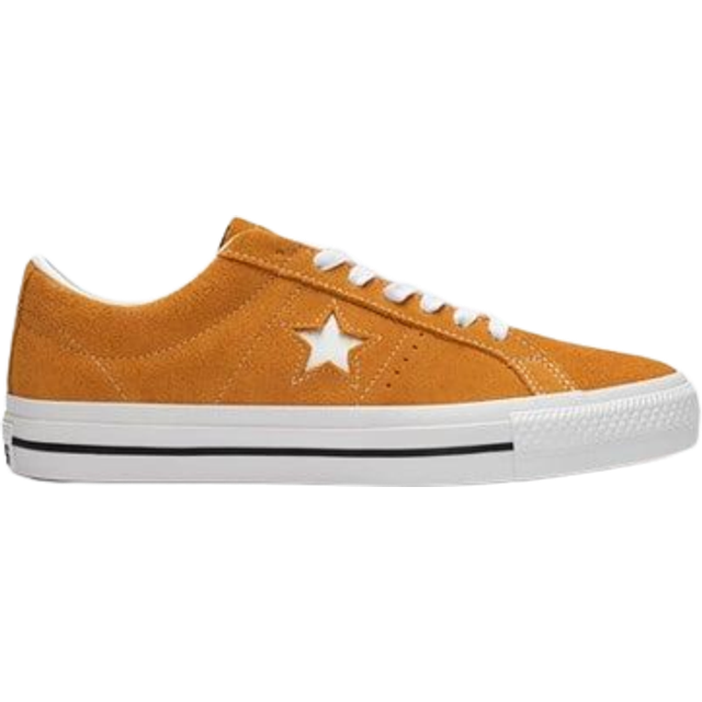 Converse One Star Pro Ox Unisex Casual Trainers in Golden Sundial - 7.5 UK