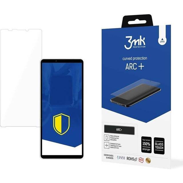 3MK Sony Xperia 10 V Plastfilm SkÃ¤rmskydd ARC+ Transparent