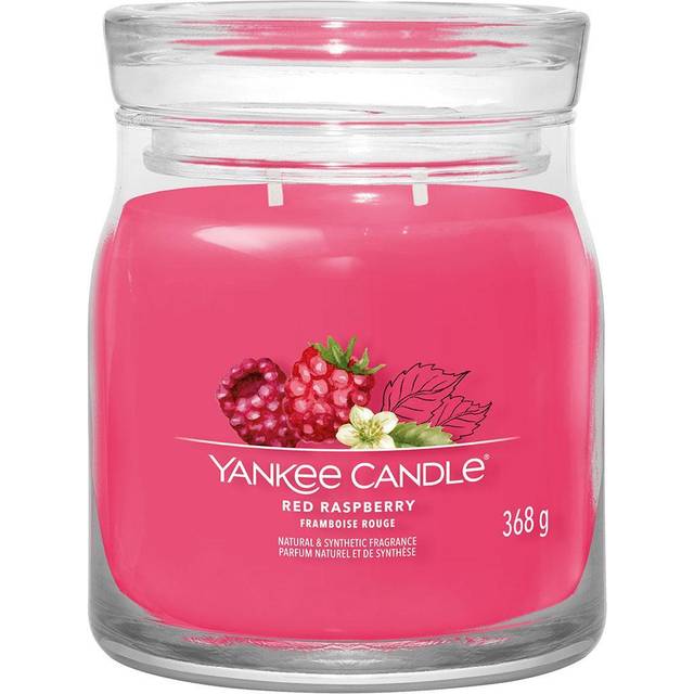 Yankee Candle Signature Medium Jar Red Raspberry 368 g