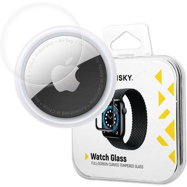 Wozinsky AirTag HÃ¤rdat Glas Hybrid - Svart