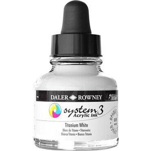 Daler-Rowney System3 Ink 29.5ml Titanium White