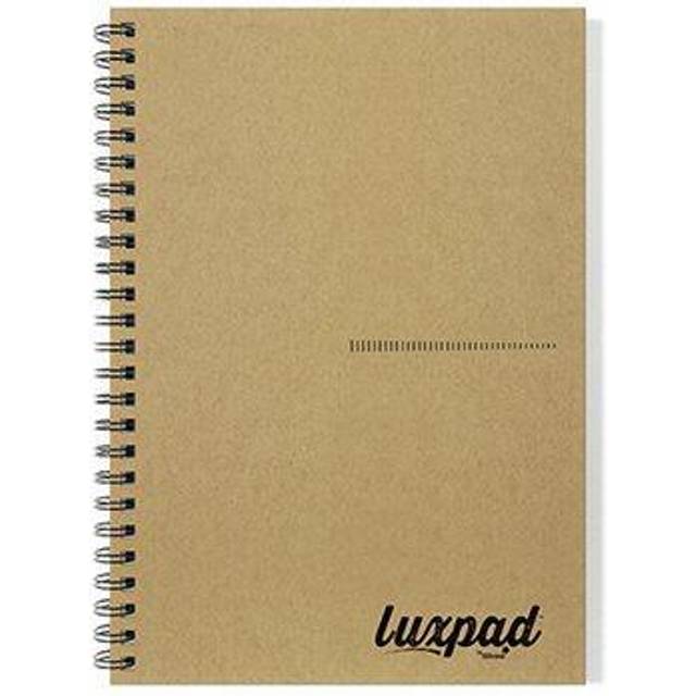 Silvine Luxpad Recycled Hardback Kraft Notebook 160pp A5 THBPINA5KR