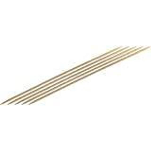 KnitPro nålspel stickad, bambu, natur, 20 x 0,38 x 0,38 cm, 5 enheter