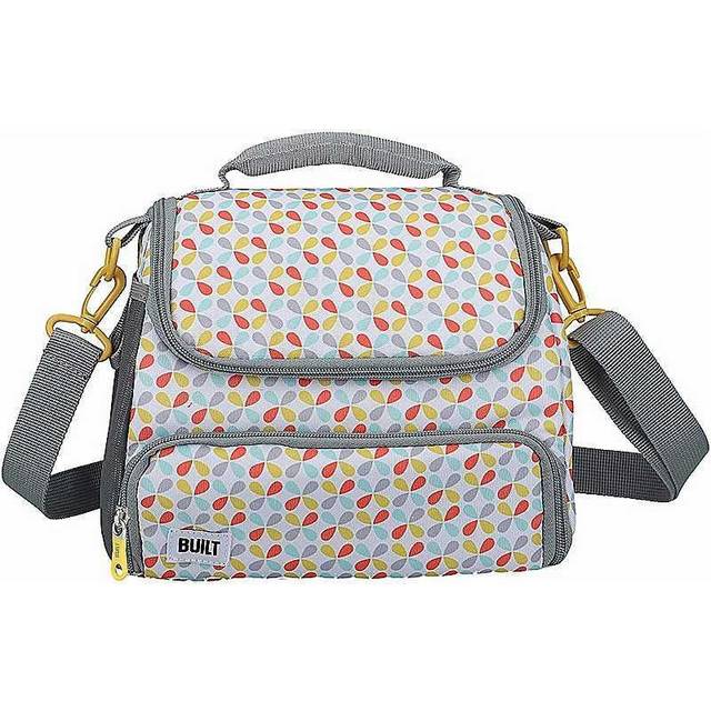 Built Stylist 5 Litre Lunch Bag With Storage Compartment, White
