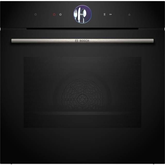 Bosch HSG7364B1B Series 8 Built In Electric Single Oven With FullSteam - Black