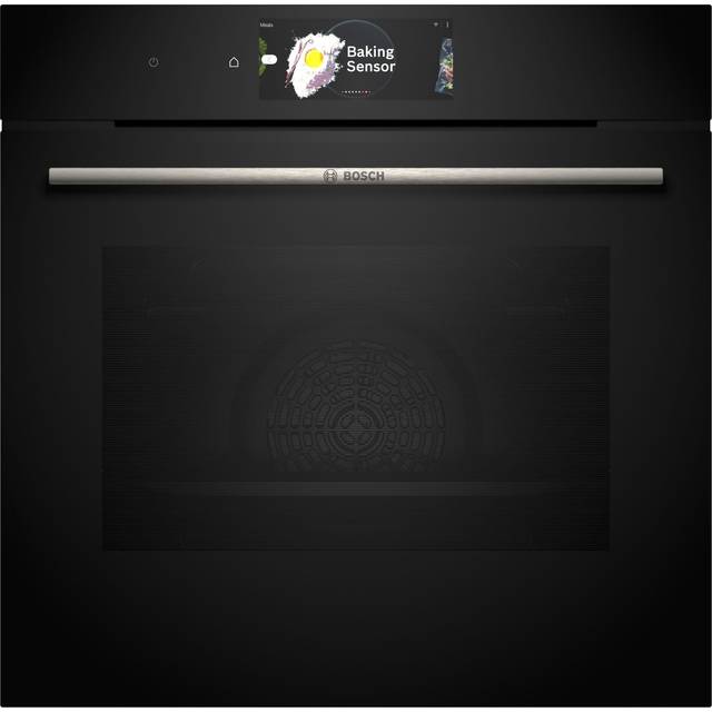 Bosch Serie 8 HBG7784B1, Medium, El-ovn, 71 L, 71 L, 30 - 300 °C, Hydrolytisk + Pyrolytisk