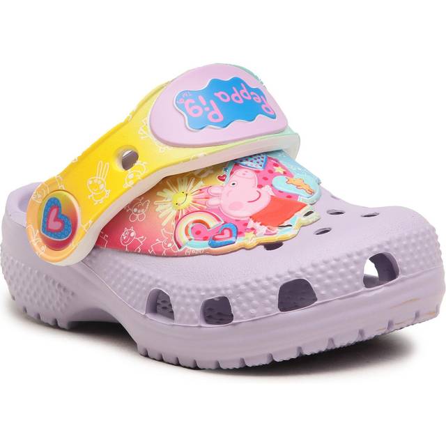 Crocs Kid s Classic Fun Lab Iam Peppa Pig Clog Lavender