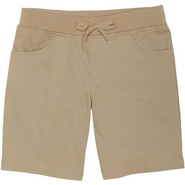 French Toast Girls' Little Stretch Pull-On Tie Front Short with Pocket