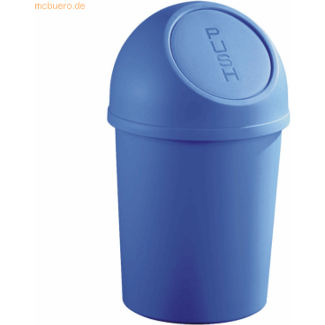 helit made of polypropylene, made of polypropylene, blue, capacity 13 l, pack of 6