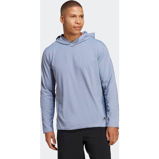 Adidas mens yoga gfx hood oth hoodie hooded top