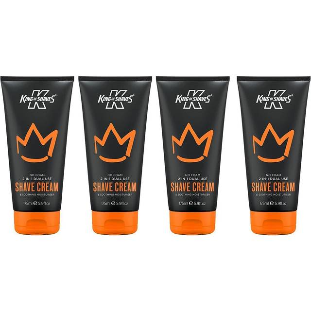 King of Shaves 2-in-1 No Foam Shaving Cream For Men 175ml