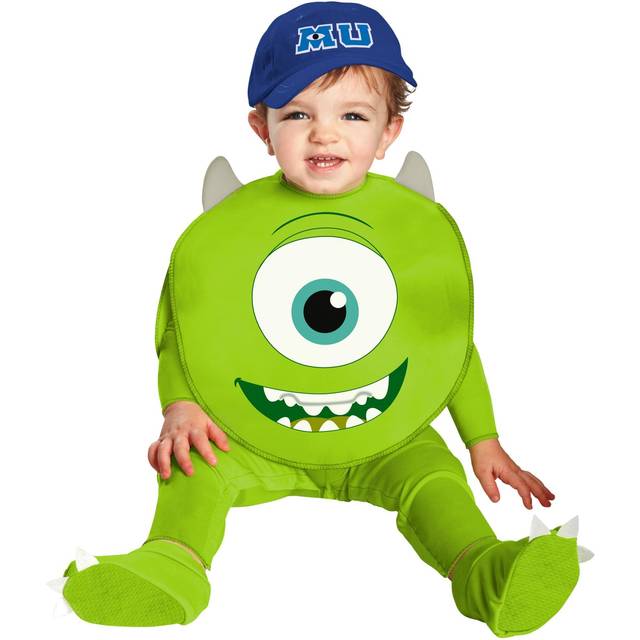 Infant Classic Mike Wazowski Costume | Disney Costumes - Green&#47;Blue&#47;White (6/12mo)
