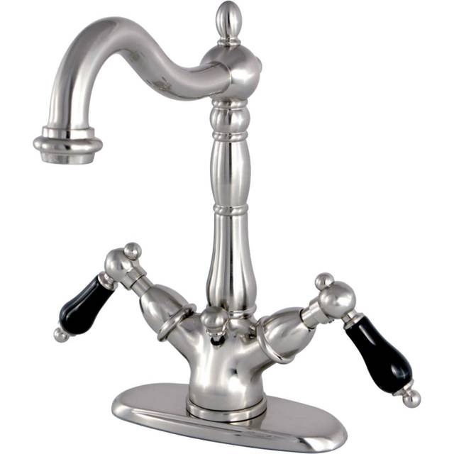 Kingston Brass KS1438PKL Duchess Two-Handle Bathroom Faucet with Brass