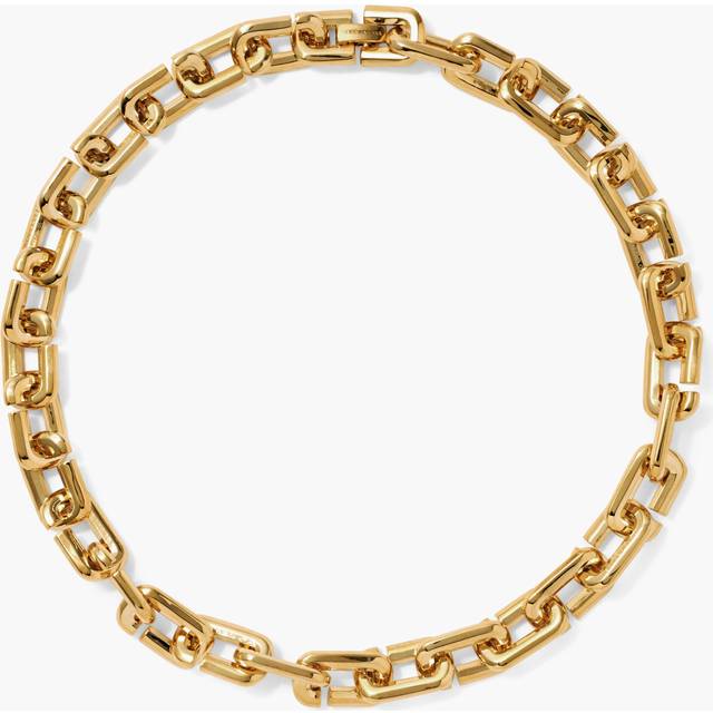 MARC JACOBS Marc Jacobs The J Marc Chain Link Necklace in Gold