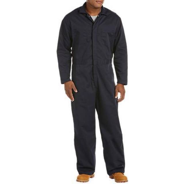 Berne Apparel C250NVR480 48&apos;&apos; Regular Standard Unlined Coverall - Navy