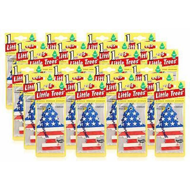 LITTLE TREES Car Air Freshener | Hanging Paper Tree for Home or Car | Vanilla Pride Scent | Pack of 12