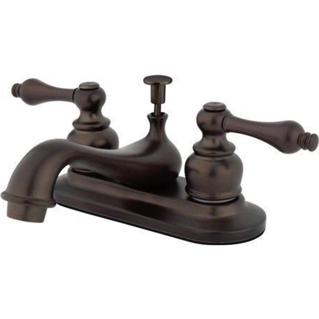 Kingston Brass KB605AL Restoration 4 in. Centerset Bathroom Faucet  Oi