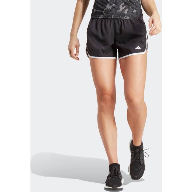 Marathon 20 Running Shorts - Black / White - XL 3"