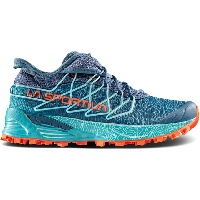 LA SPORTIVA MUTANT WOMAN Damen Türkis 36,5 - Storm Blue/Cherry Tomato