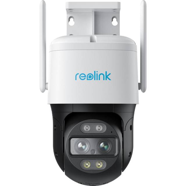 Reolink 8mp dual lens outdoor ptz security camera auto tracking trackmix wifi