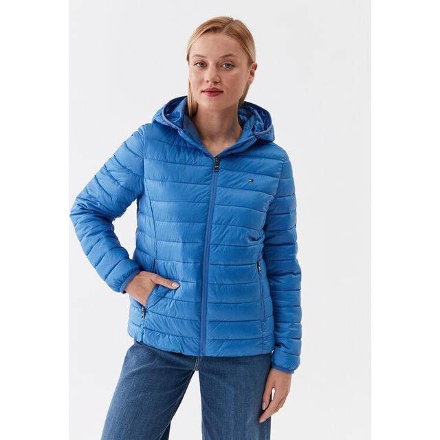 Tommy Hilfiger - Jacka LW Padded Global Stripe Jacket - Blå