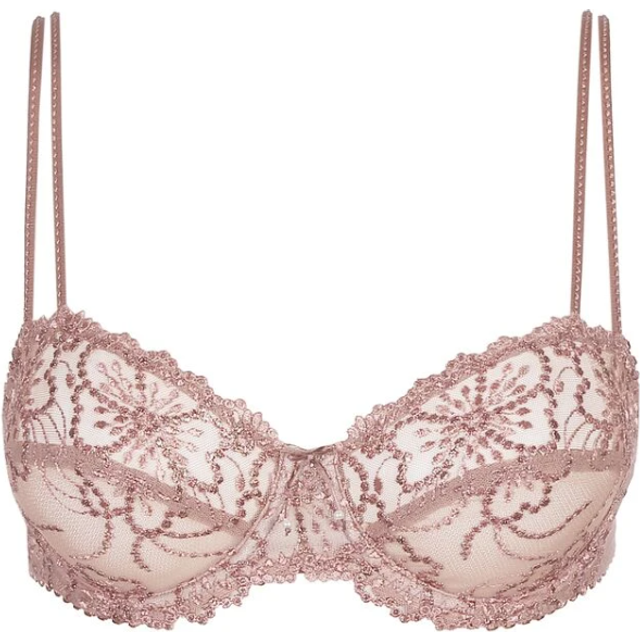 Marie Jo Jane Balcony Horizontal Seam Bra - Ancientpink - B 85