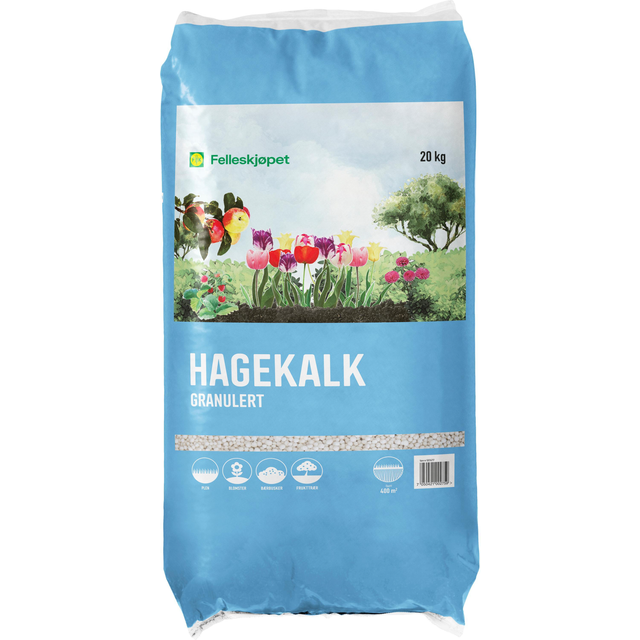 Kalk til plen 20 kg