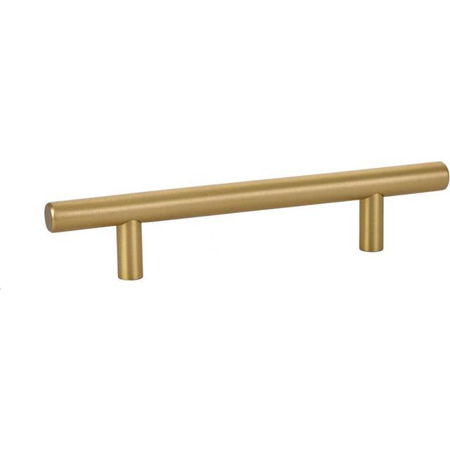 Emtek 86365US4 12 in. Center to Center Brass Bar Cabinet Pull, Satin Brass