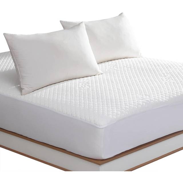 King Size Waterproof Mattress Protector Rayon from Bamboo Cooling Fitted Mattress Pad Cover with Deep Pocket Up to 18''