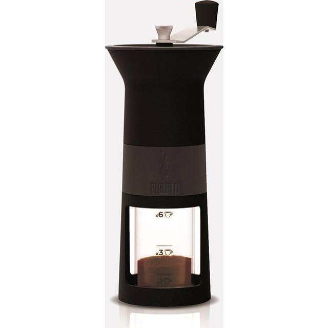 Bialetti DCDESIGN03 Manuell Kaffekvarn, Svart