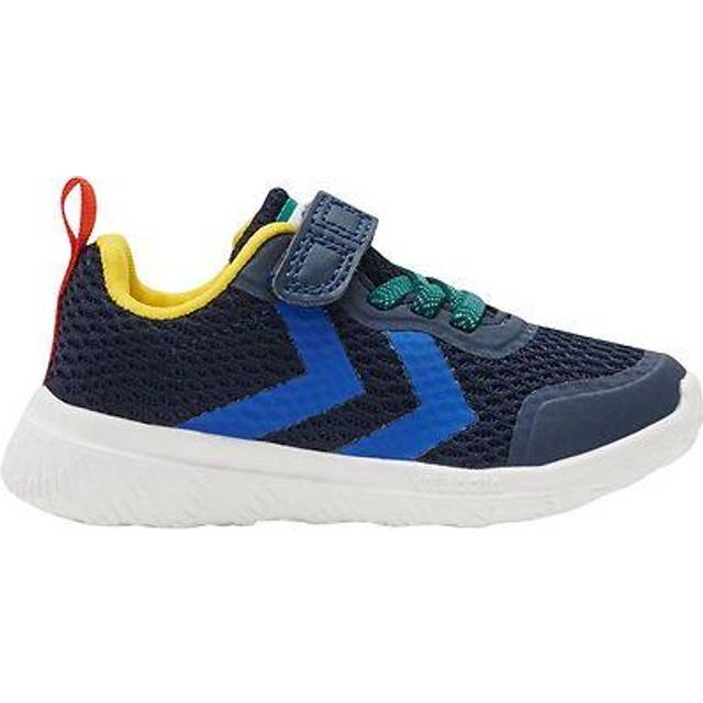 hummel Unisex Baby Actus Recycle spädbarn sneakers, Svart iris, 19 EU