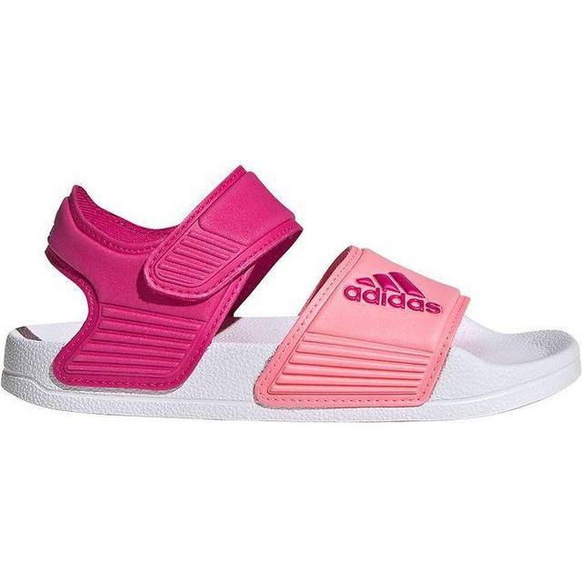 adidas Unisex Kids Adilette Sandals Lucid Fuchsia/Beam Pink/Pulse Mint 38 EU