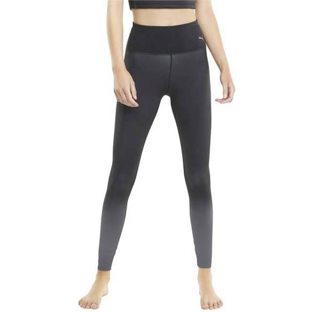 STUDIO Ombre High Waist träningstights, Puma Black-Ivory Glow-ombre print, Dam, XS