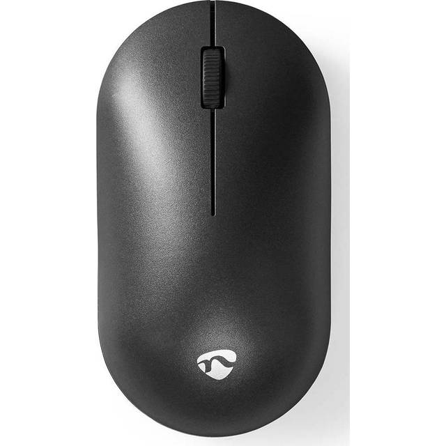 NEDIS Mouse | Trådlös | 1200 DPI | Antal knappar: 3 | Dubbelhänta, svart