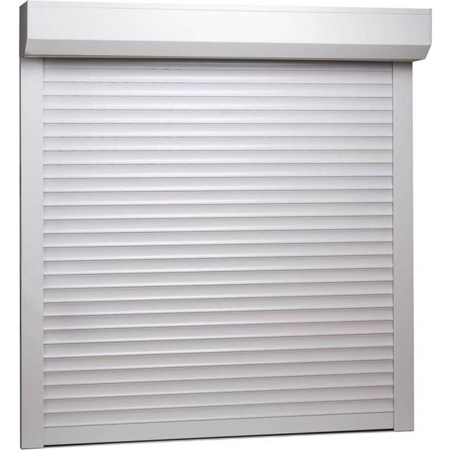 Vidaxl Roller Shutter Aluminium 100X100 Cm White - One Size