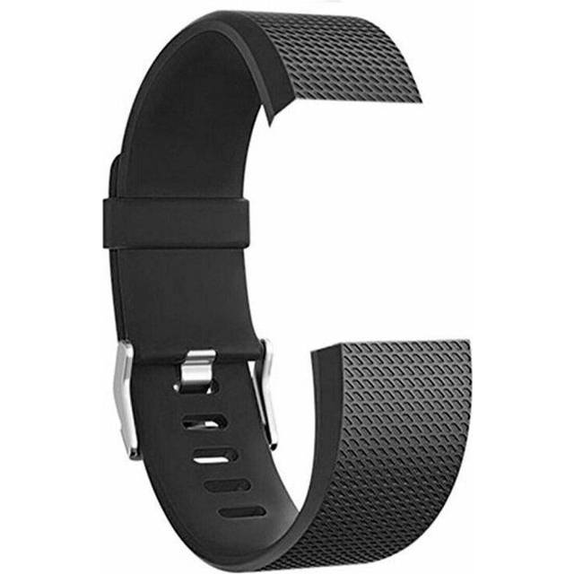 (Black-Large) Aquarius Classic Fitbit Charge-2 Replacement Band