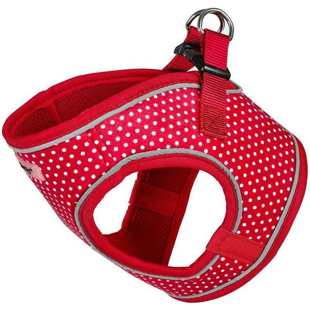 Bunty Pets Voyage Polka Dot Harness - Red