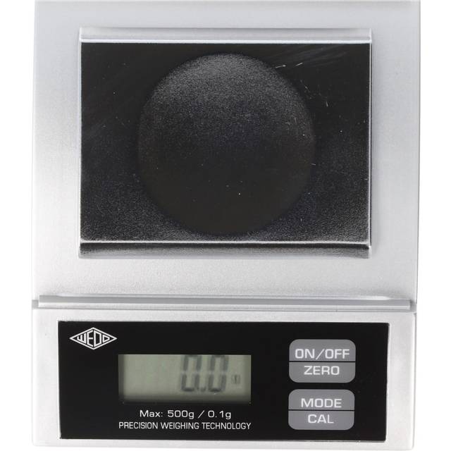 Mini præcisions vægt op til 500g med 0,1g step, Wedo 048554