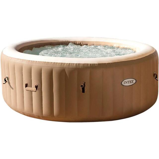 Oppustelige Spa Intex 196 x 71 x 196 cm Brun 795 L