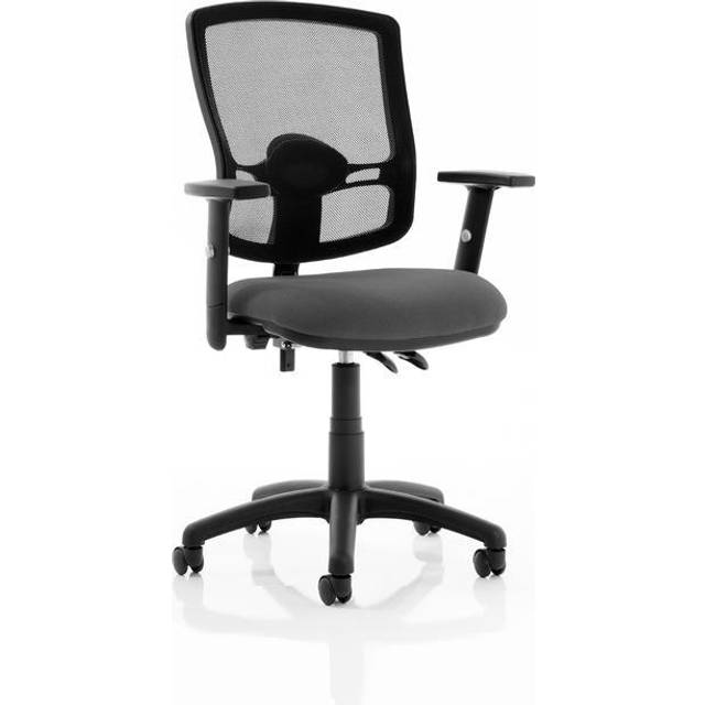 Eclipse Plus II Lever Operator Chair Mesh Back Charcoal Adjustable Arm