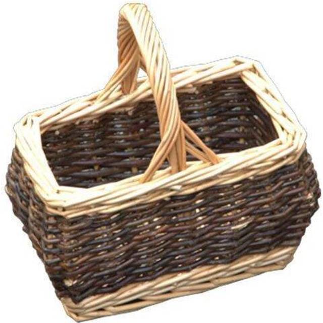 Childs Rectangular Rustic Shopping Basket