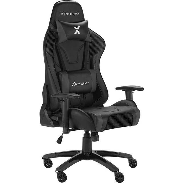 X Rocker Agility Sport Esport Gaming Chair with Comfort Adjustability - Black